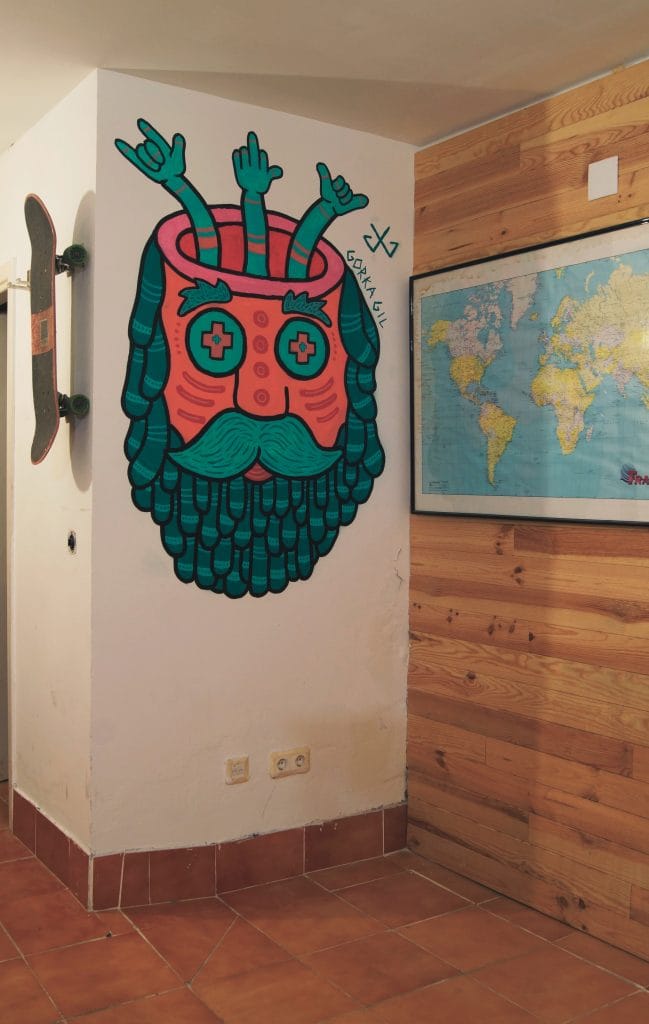 Radikal Man | Mural pintado por Gorka Gil