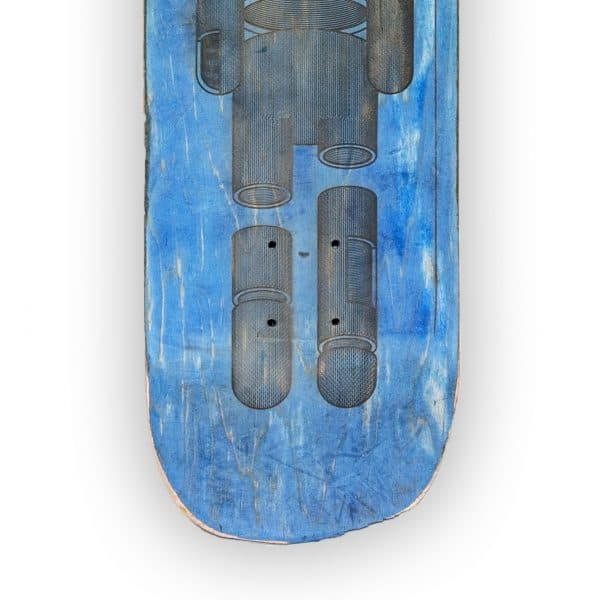 Deer Chop x Laser Edition - tabla de skate pintada a mano - Gorka Gil