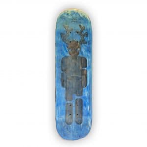 Deer Chop x Laser Edition - tabla de skate pintada a mano - Gorka Gil