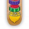 Fruit Chop - tabla de skate pintada a mano - Gorka Gil