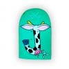 J-Cow | tabla de skateboard pintada a mano | Gorka Gil