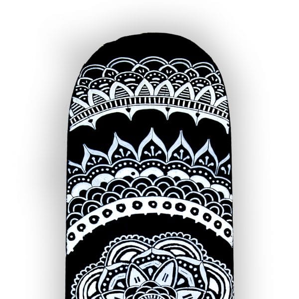 Mandala - tablade skateboard pintada a mano - Gorka Gil