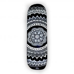 Mandala - tablade skateboard pintada a mano - Gorka Gil