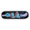 Orange Platypus - tabla de skateboard pintada a mano - Gorka Gil