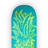 Pineapple Mandala - tabla de skateboard pintada a mano - Gorka Gil