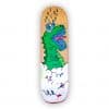 T-Rex - tabla de skateboard pintada a mano - Gorka Gil