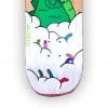 T-Rex - tabla de skateboard pintada a mano - Gorka Gil