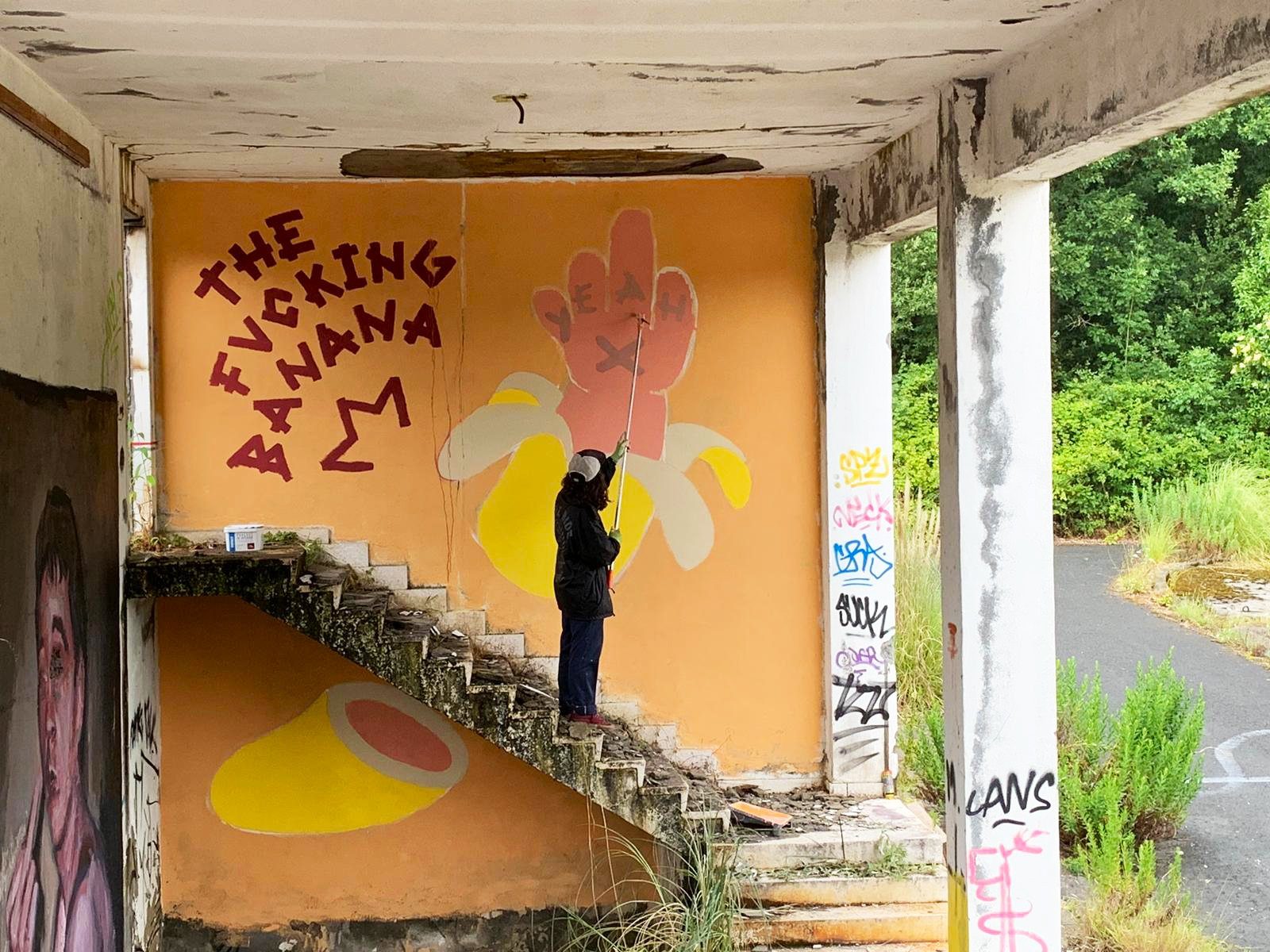 The Fvcking Banana pintado por Gorka Gil